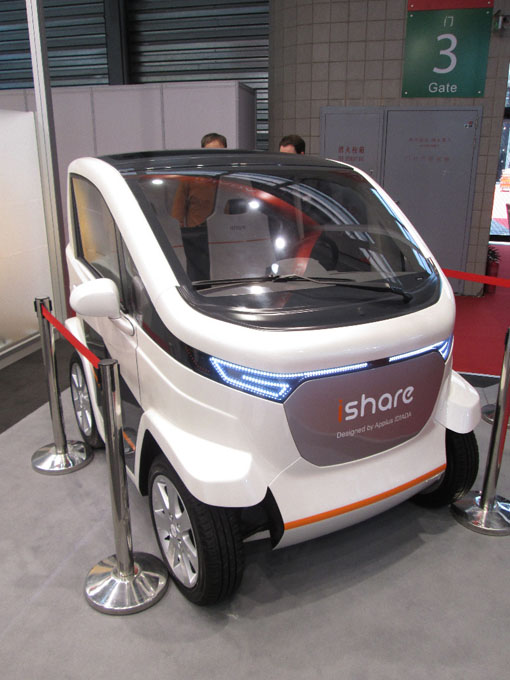 концепт электромобиля Ishare